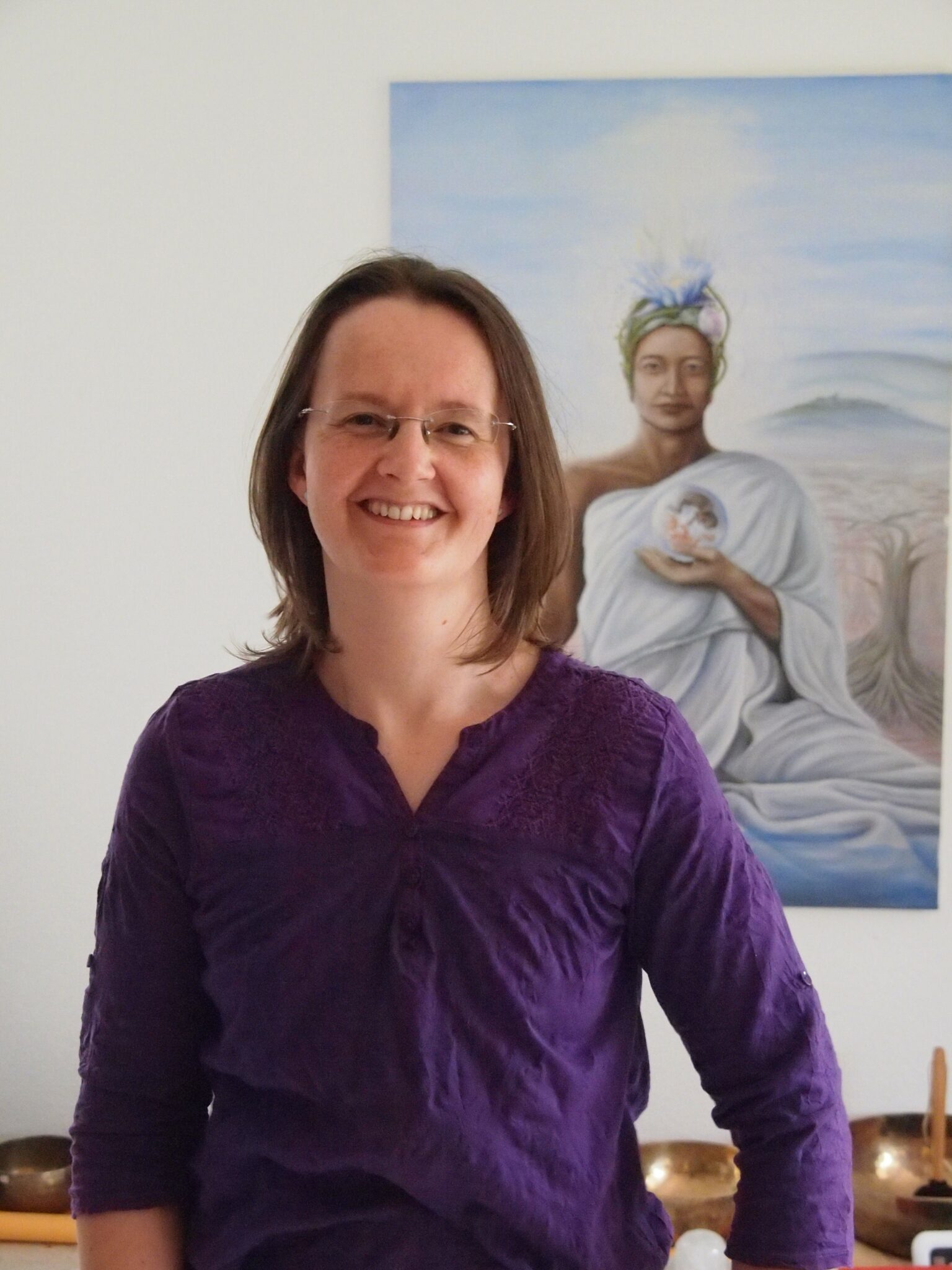 Christina Plate Expertin für Klangmeditation, Klangmassage und Klangtherapie